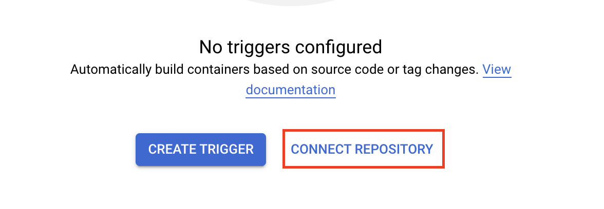 GCP Triggers Page